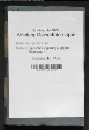 Gewerbeschule in Detmold [alter Titel: Unterrichtsanstalt für Handwerksburschen in Detmold - Gewerbeschule], Band 4