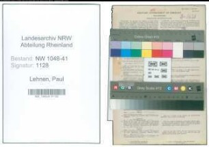 Entnazifizierung Paul Lehnen , geb. 19.03.1915 (Schleifer)