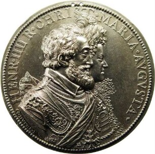 König Heinrich IV. und Königin Maria mit Dauphin Ludwig (XIII.)