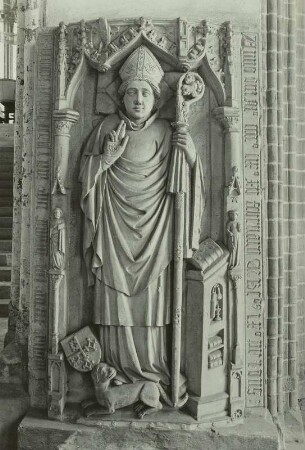 Grabplatte des Bischofs Stephan im Brandenburger Dom