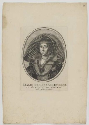 Bildnis der Marie de Gonzage