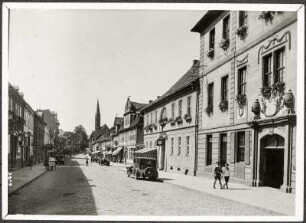 Heilbad Heiligenstadt. Wilhelmstraße. Blick nach Westen