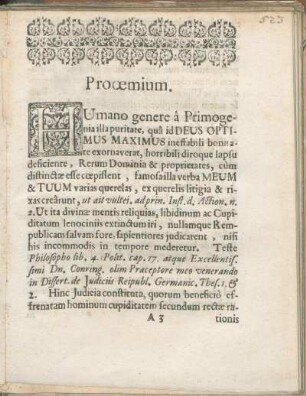 Proœmium.
