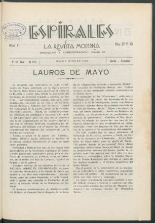 Lauros de mayo