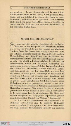 Nordische Religiosität