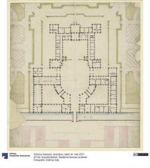 Schloss Werneck, Grundriss