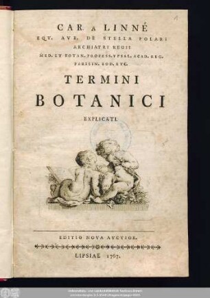Termini Botanici Explicati