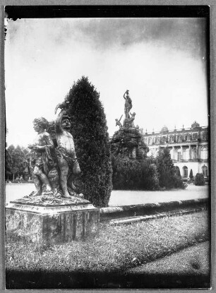 Im Schlosspark zu Herrenchiemsee
