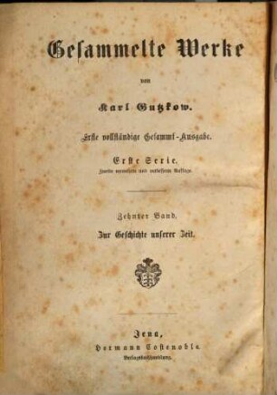 Gesammelte Werke, 10