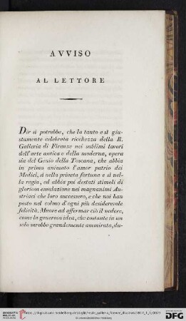 Avviso al Lettore
