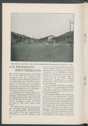 Las exposiciones norteamericanas.