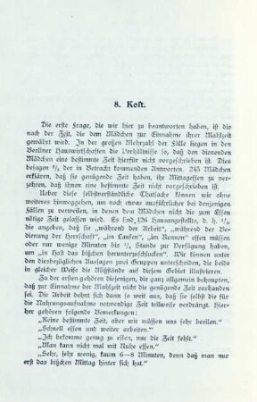 8. Kost