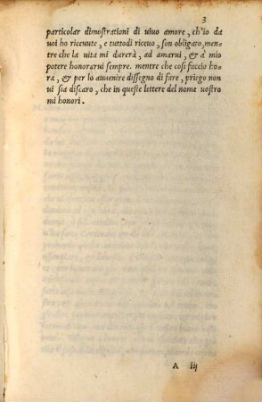 Lettere Volgari Di Diversi Nobilissimi Hvomini, Et Eccellentissimi Ingegni : Scritte In Diverse Materie, 1