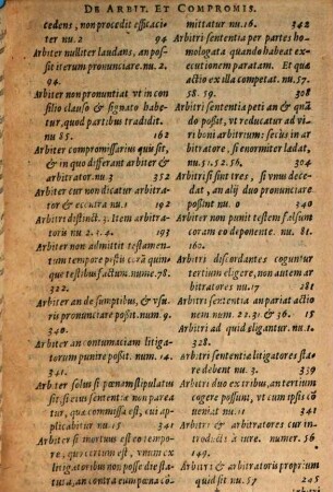 Tractatus de arbitris et compromissis Lanfranci de Oriano : additis multis aliis quaestionibus clarissimorum doctorum ...