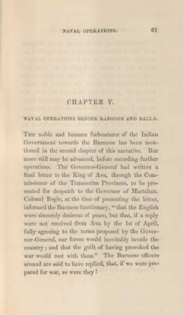 Chapter V. Naval operations before Rangoon and Dalla