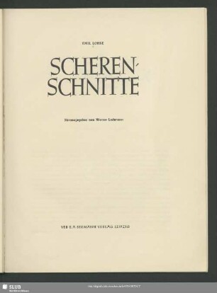 Scherenschnitte