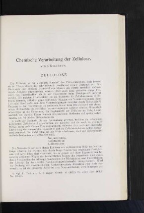 Zellulose