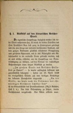 Der Retscher in Speyer : urkundlich erläutert. 3