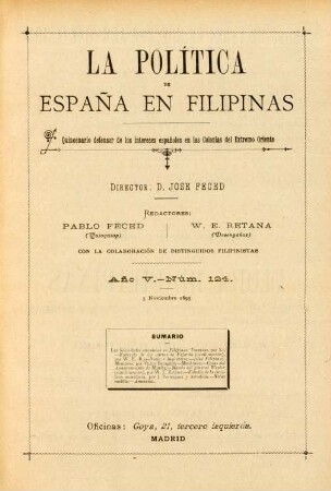 Núm. 124. 5 Noviembre 1895