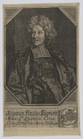 Bildnis des Joannes Paulus Bignon