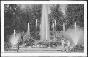 Lichtenwalde. Wasserkünste im gräfl. Park