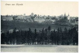 Heynitz. Blick auf Heynitz
