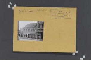 Straßenansicht. Berlin, Mitte, Prenzlauer Straße 10 (ab 1969 zur Karl-Liebknecht-Straße)