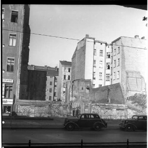 Negativ: Gelände, Bülowstraße 81, 1953