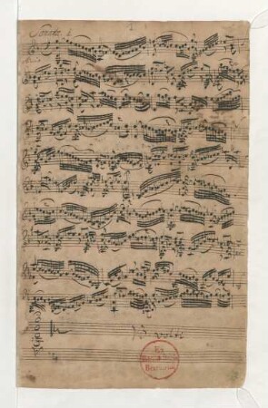 Sonaten; vl; g-Moll; BWV 1001