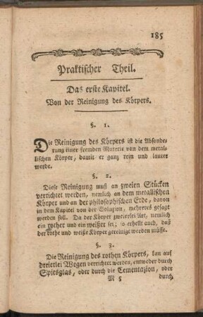 Praktischer Theil