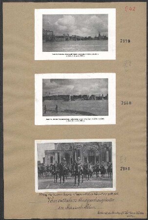 Einzug des Prinzen Leopold von Bayern K.H. Warschau 09.08.1915