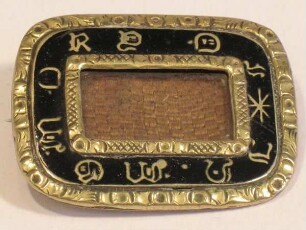 MOURNING JEWELLERY AUS JETT/GAGAT