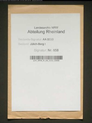 JÜLICH, Kreuzbrüderschaft