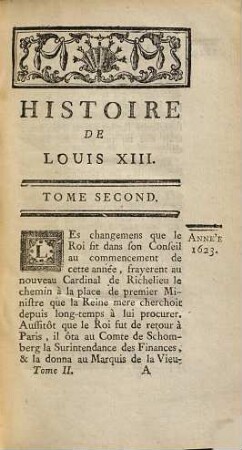 Histoire De La Vie De Louis XIII, Roi De France Et De Navarre, 2