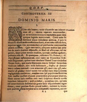Controversiarvm Ivris Natvrae Et Gentivm Ex Historia Graeca Illvstratarvm Specimen ..., 3