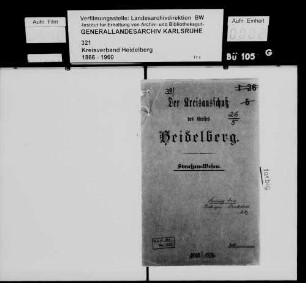 Kreisweg 4: [Heidelberg-]Wieblingen - Plankstadt (Kreis Mannheim)