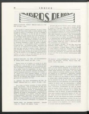 Libros de hoy