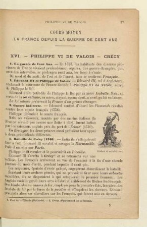 Cours moyen La France depuis la guerre de Cent Ans