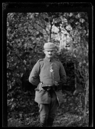 Otto Ritter von Lang in Maurepas (Dep. Somme, Frankreich) mit Eisernem Kreuz