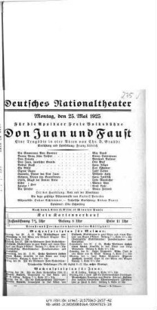 Don Juan und Faust