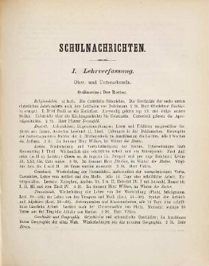 Zu den öffentlichen Prüfungen und der Schlussfeier ... ladet ergebenst ein. 1878/79