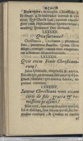 LXXXXIII. Quis enim Finis Christianorum?