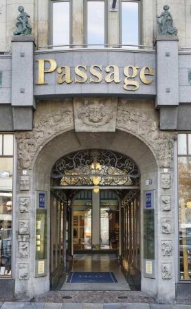 Messehaus Speck's Hof — Passageneingang