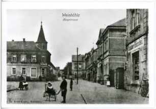 Weinböhla. Hauptstraße - Historische Aufnahme