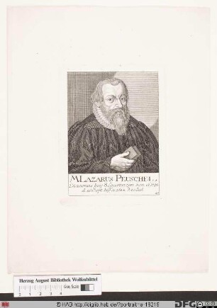 Bildnis Lazarus Peuschel d. J.