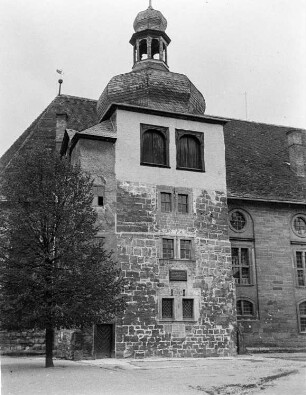Unterkirche Bad Frankenhausen : Blick zur KircheSt. Marien in Bad Frankenhausen