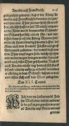 Das XLI. Capitel.