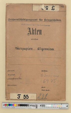Wertpapiere.- Allgemeines