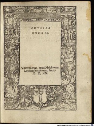 Odyssea Homeri
