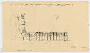 Wohnhäuser Kaiserdamm 10-12 / Sophie-Charlottenburg-Straße 73-74, Berlin-Charlottenburg: Grundriss Obergeschosse 1:200